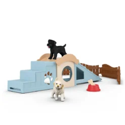 Aventure amusante pour les chiots