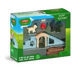 Aventure amusante pour les chiots