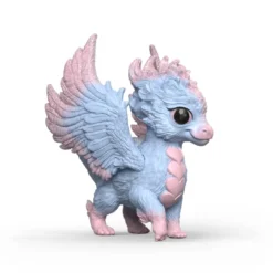 Bébé dragon de cristal