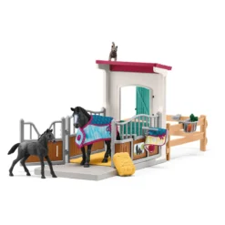 Box à cheval avec Jument et Poulain