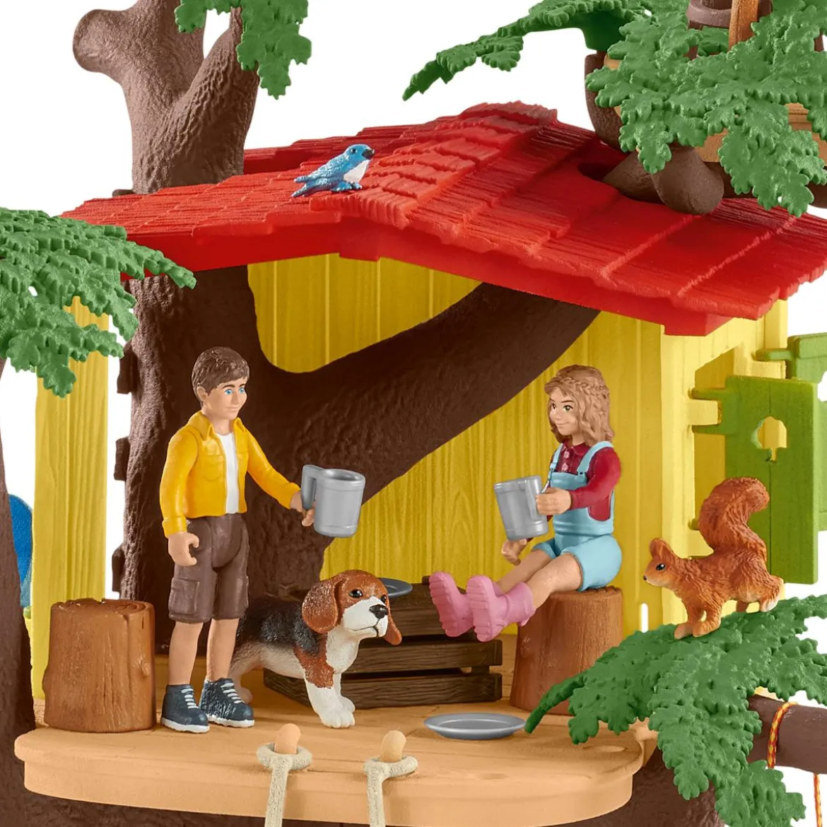 Cabane aventure dans les arbres