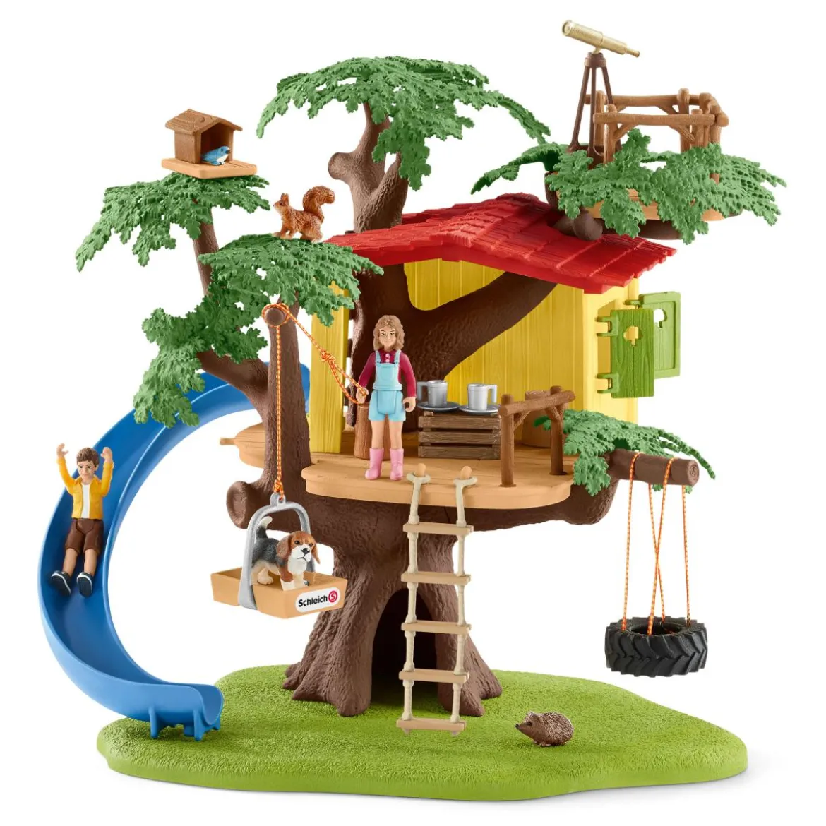 Cabane aventure dans les arbres