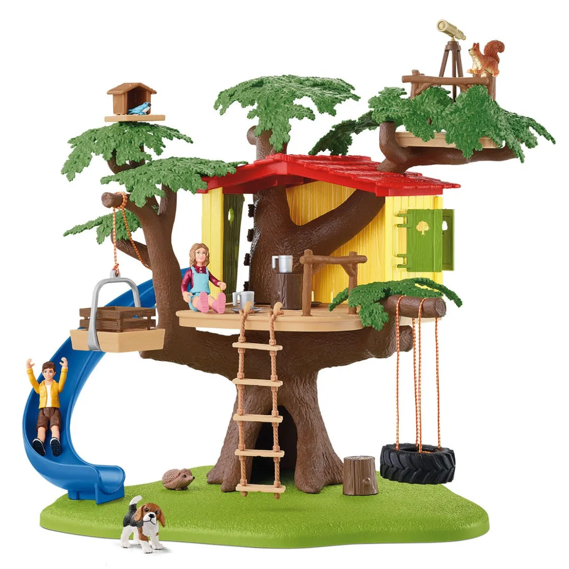 Cabane aventure dans les arbres