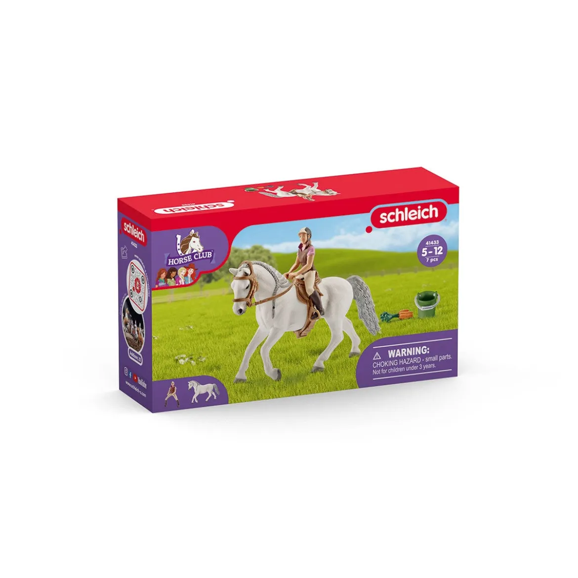 Cavalière de concours avec jument lipizzan