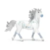 Cheval de noel givré
