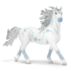 Cheval de noel givré