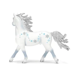 Cheval de noel givré
