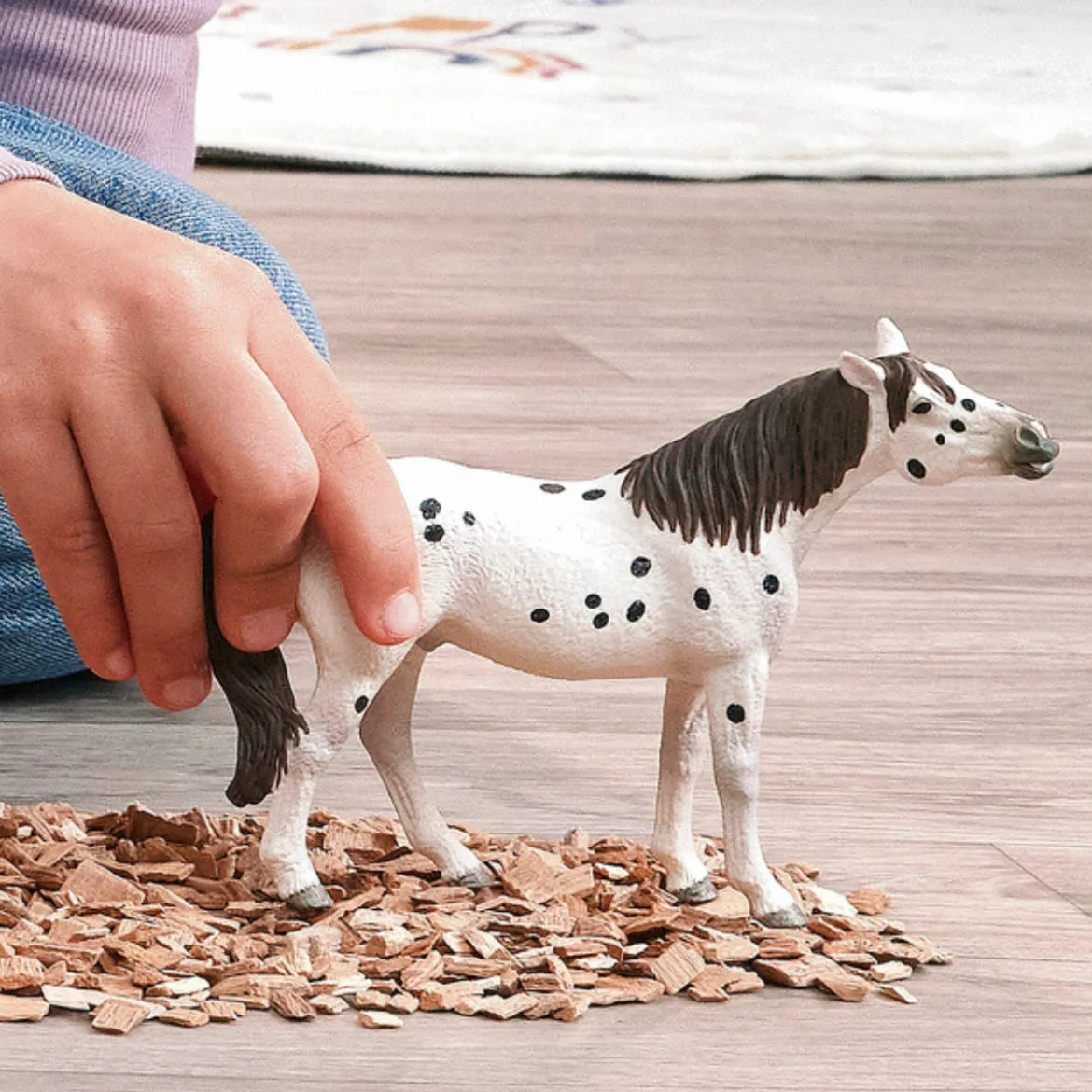 Cheval hongre knabstrupper