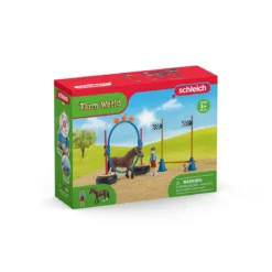 Course d'agility pour poney