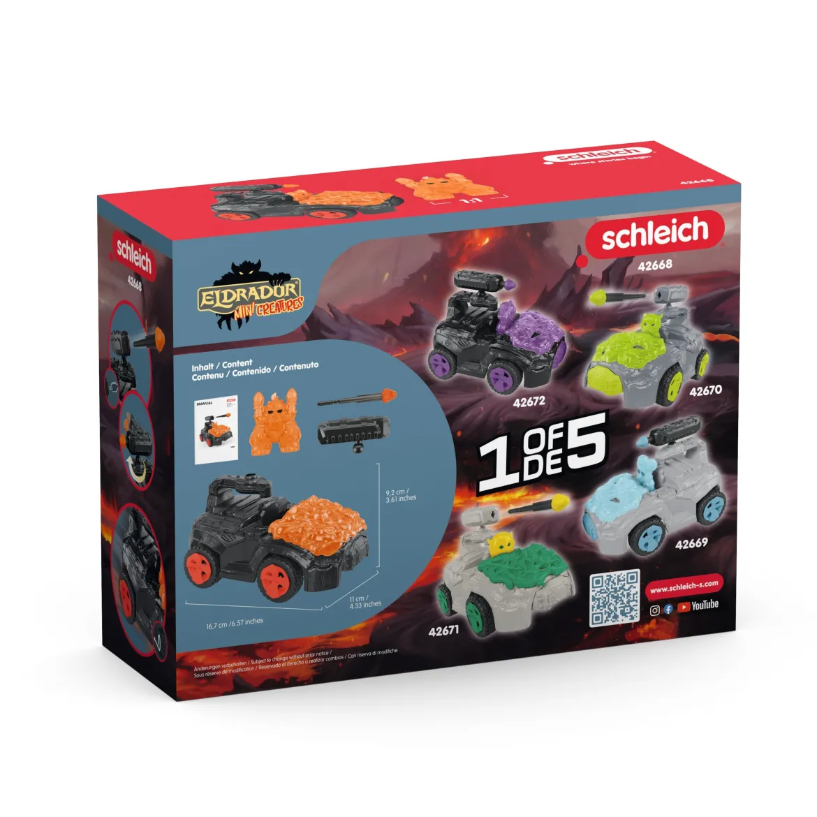 Crashmobile de Lave avec Mini Creature
