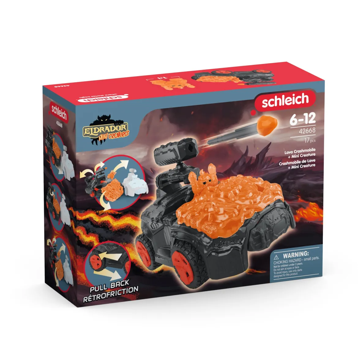 Crashmobile de Lave avec Mini Creature