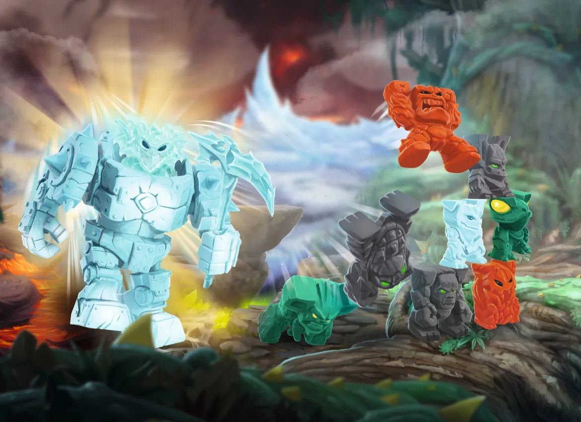 Cyborg de Glace et 9 Mini Creatures