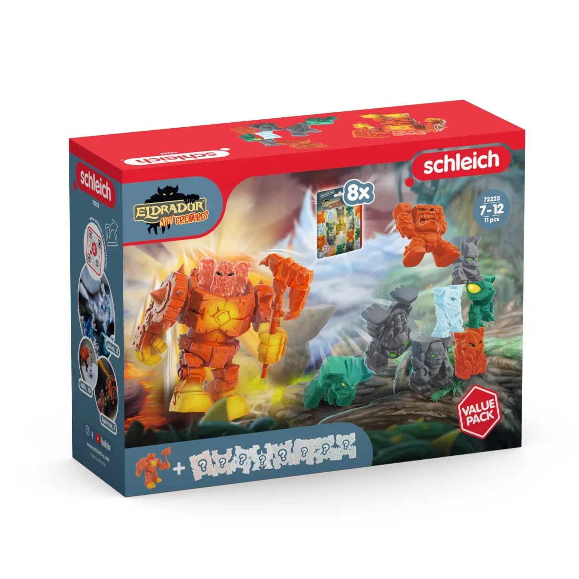 Cyborg de Lave et 9 Mini Creatures