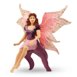 Elfe sur chouette scintillante