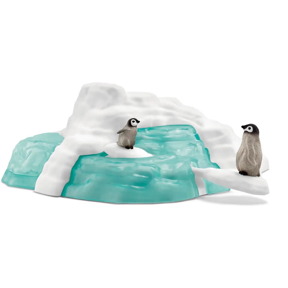 Famille pingouin sur la banquise