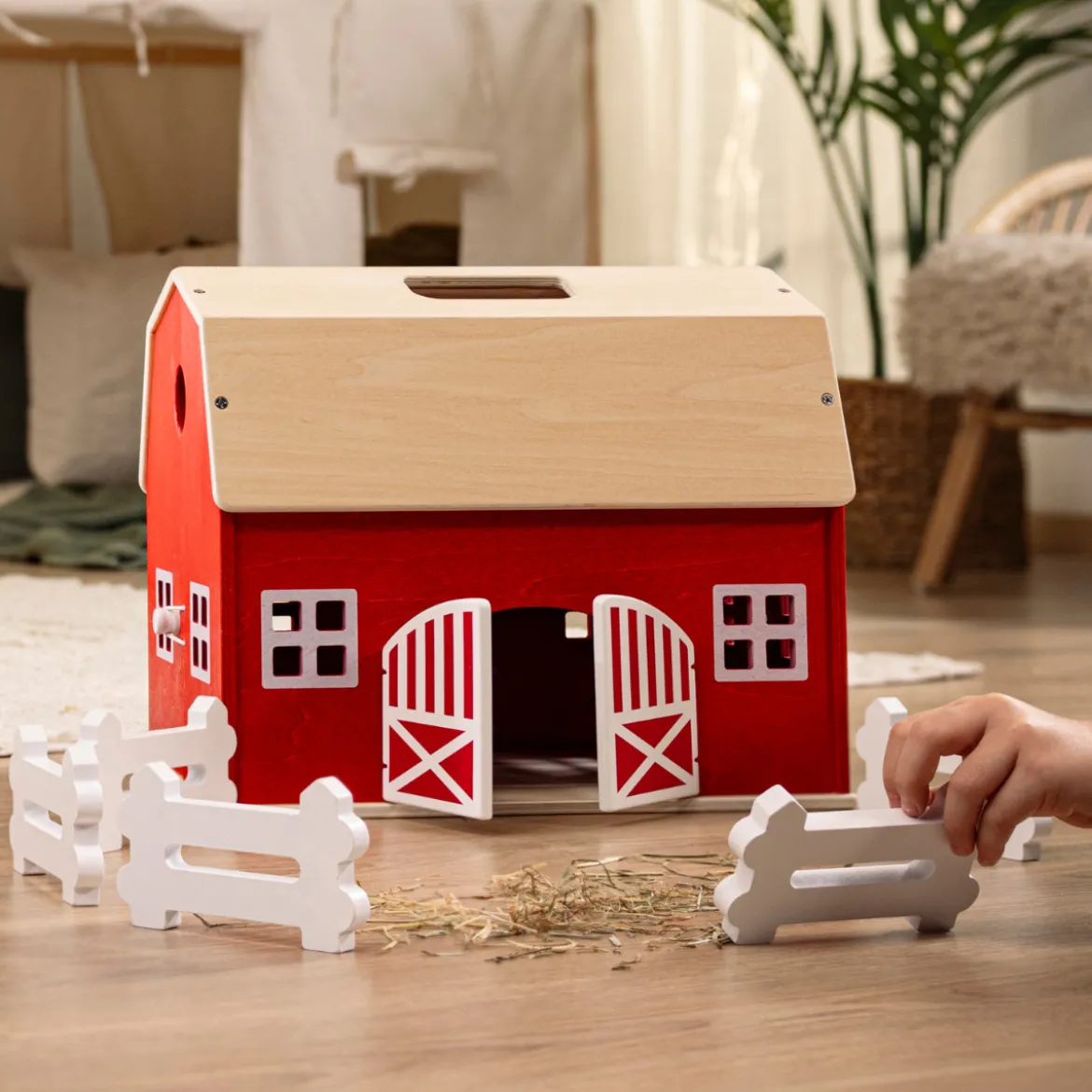 Grande ferme en bois