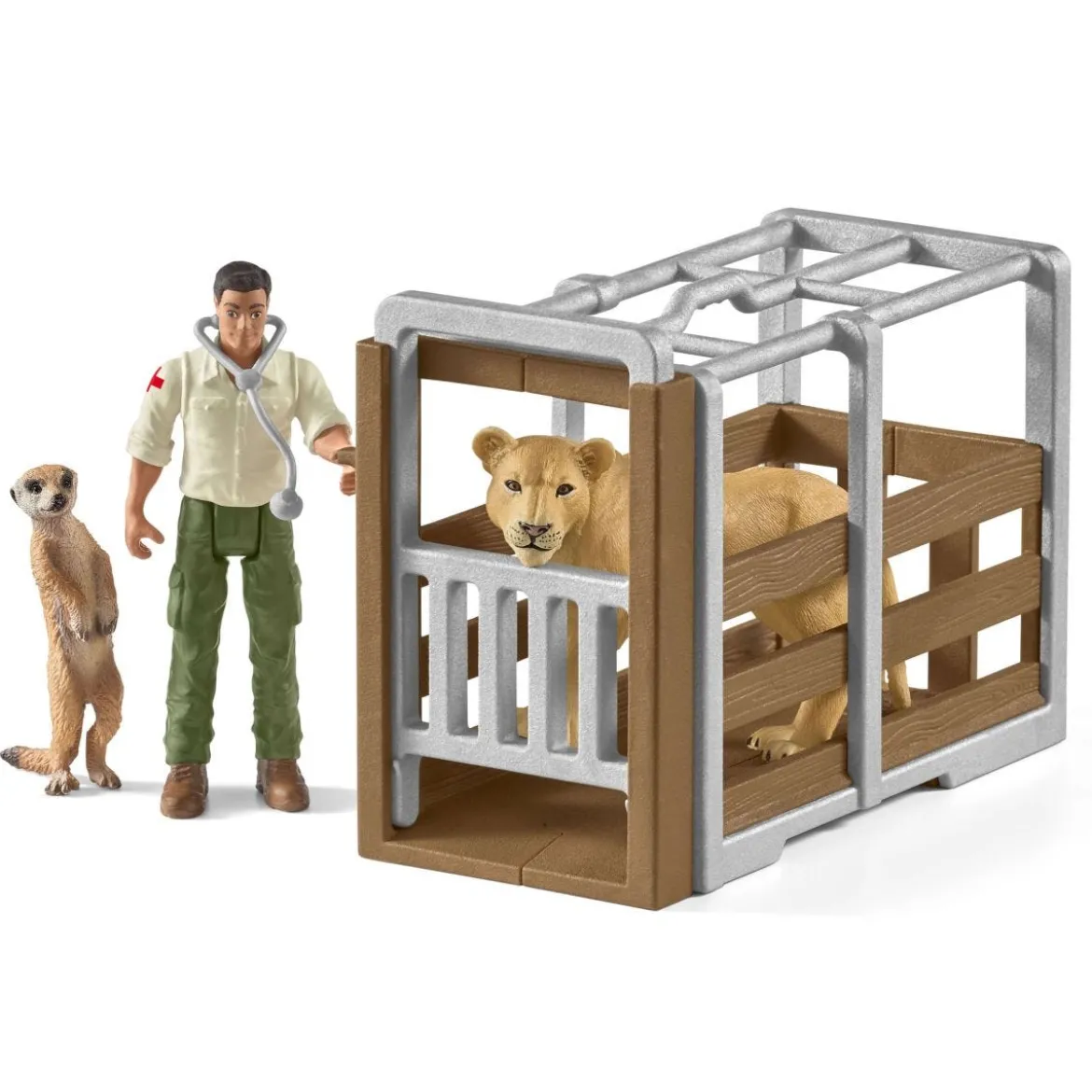 Gros camion sauvetage d’animaux