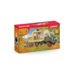 Gros camion sauvetage d’animaux