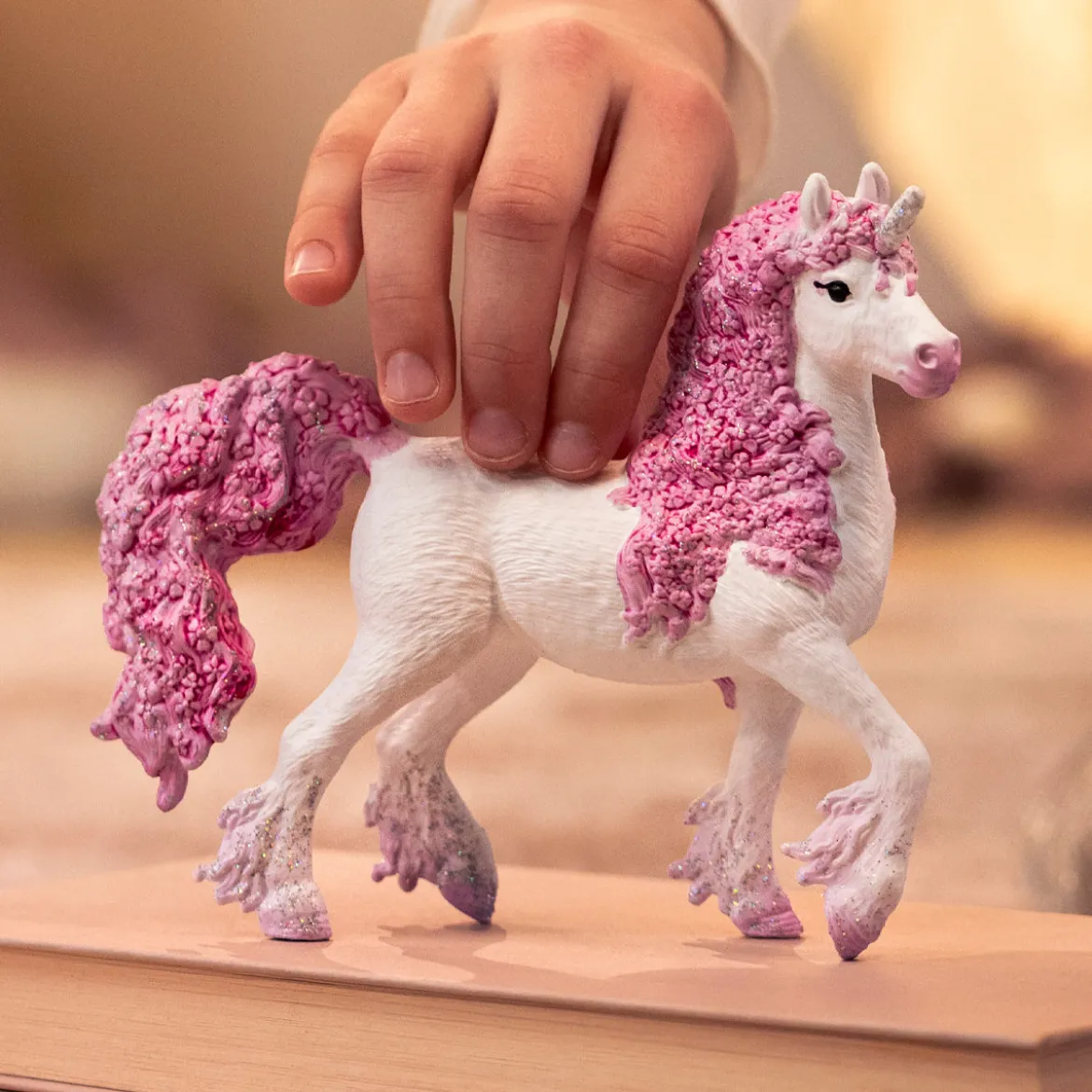 Jument Licorne fleurie