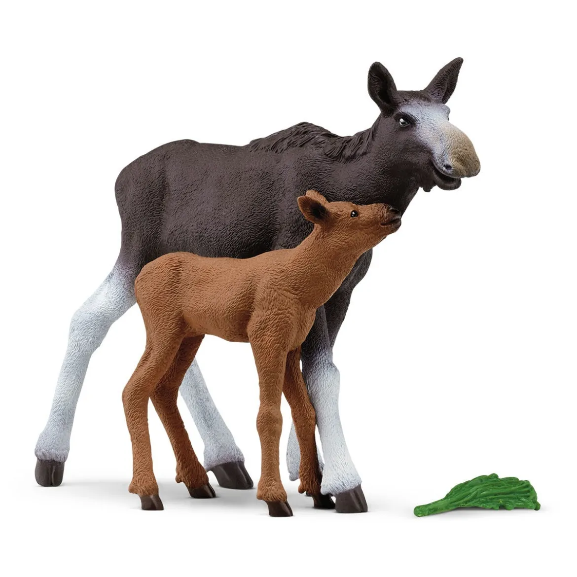 Élan Femelle avec Veau