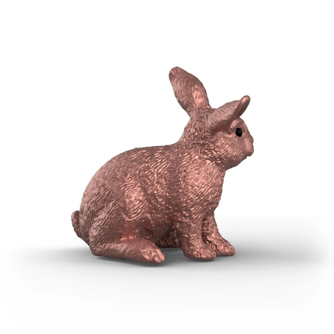 Lapin rose doré