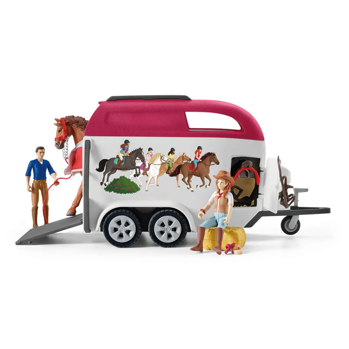 À l’aventure en voiture avec van attelé