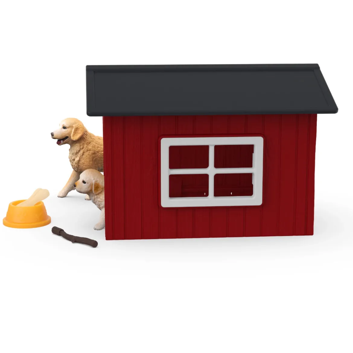 Niche avec Golden Retriever