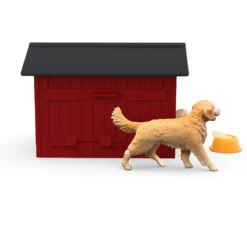 Niche avec Golden Retriever