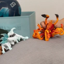 Pieuvre de Feu vs Insecte de Glace