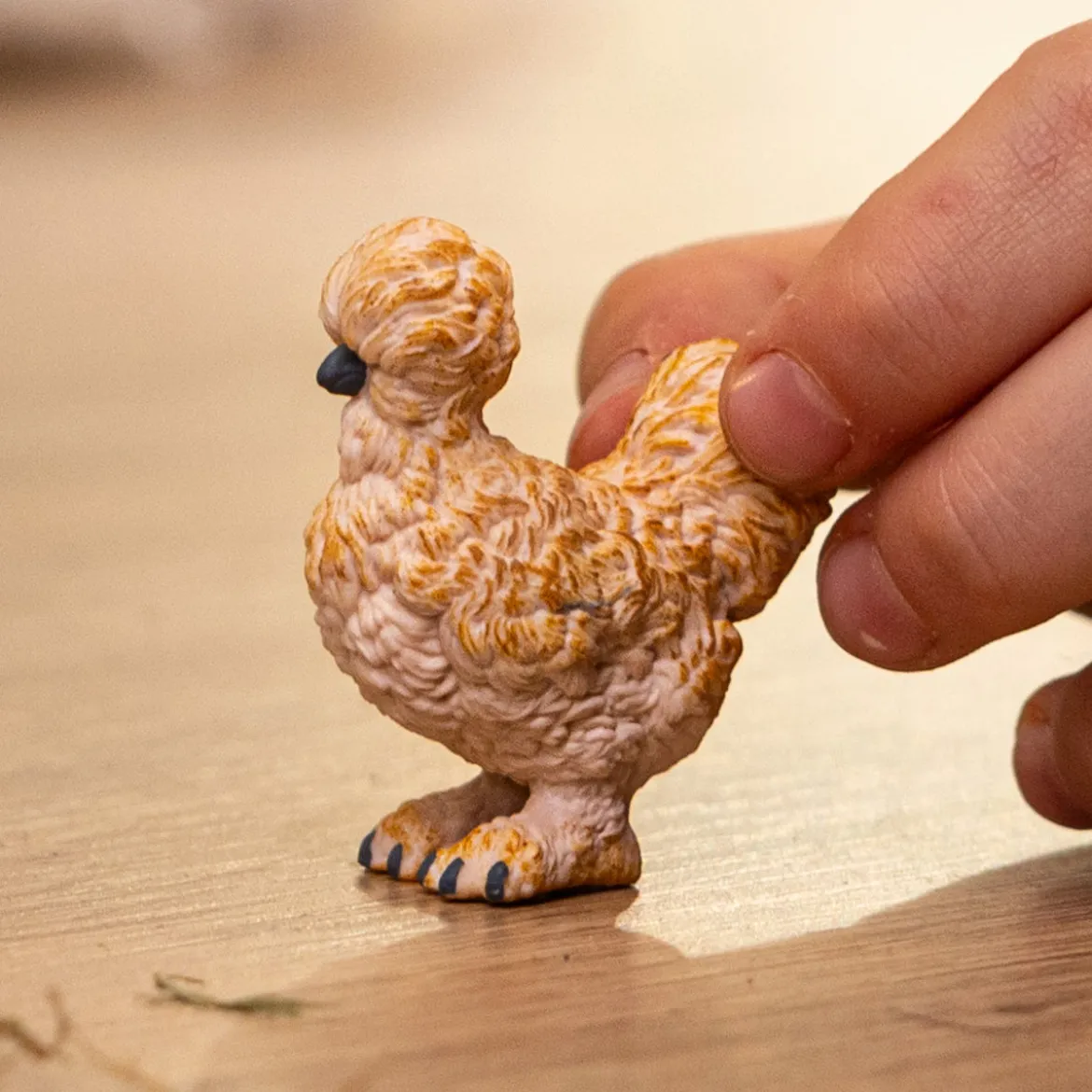 Poule soie