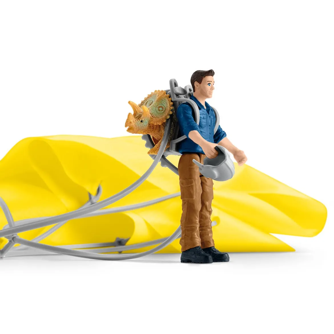 Sauvetage De Dinosaure En Parachute