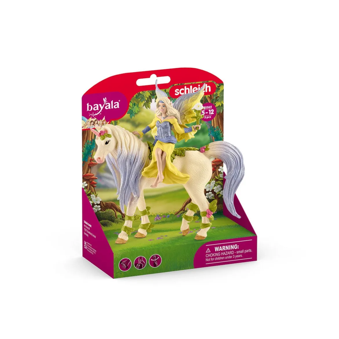 Sera avec la licorne aux fleurs