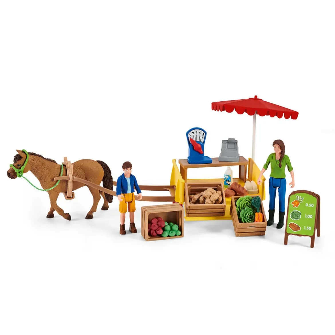 Étal mobile de la ferme