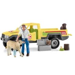 Visite du vétérinaire à la ferme