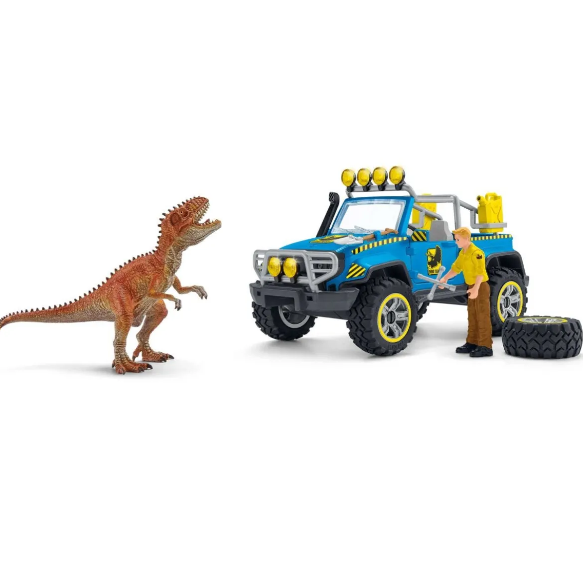 Voiture tout-terrain avec avant-poste Dino